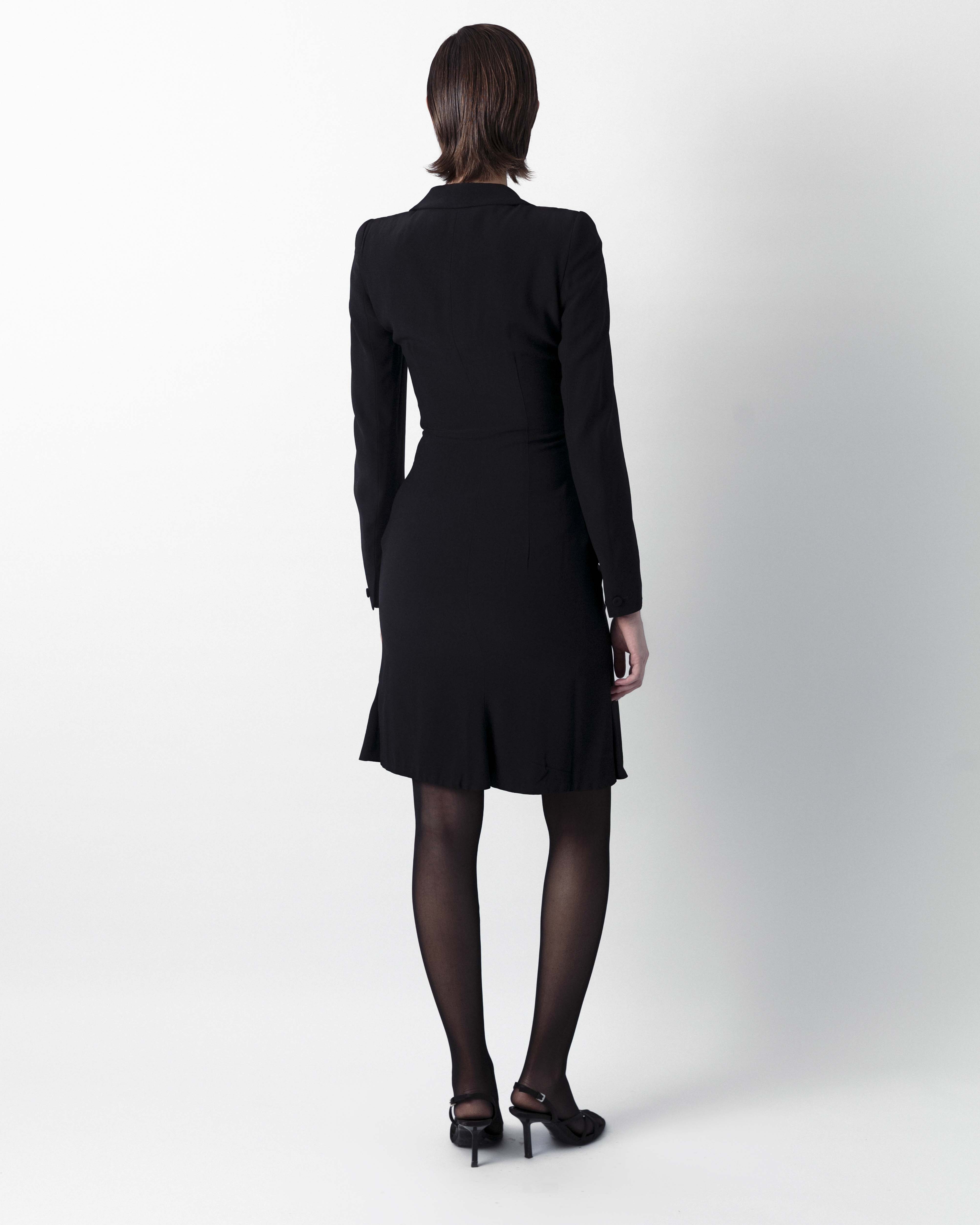 Alexander McQueen - Vintage Tuxedo Dress