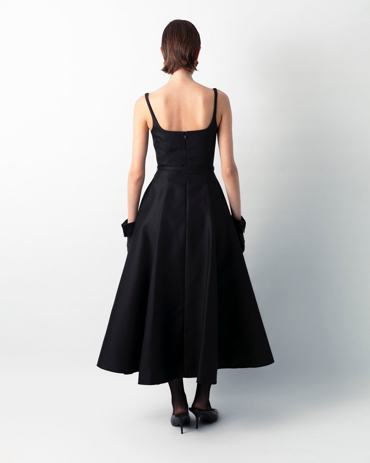 Christian Dior - Black Midi Dress