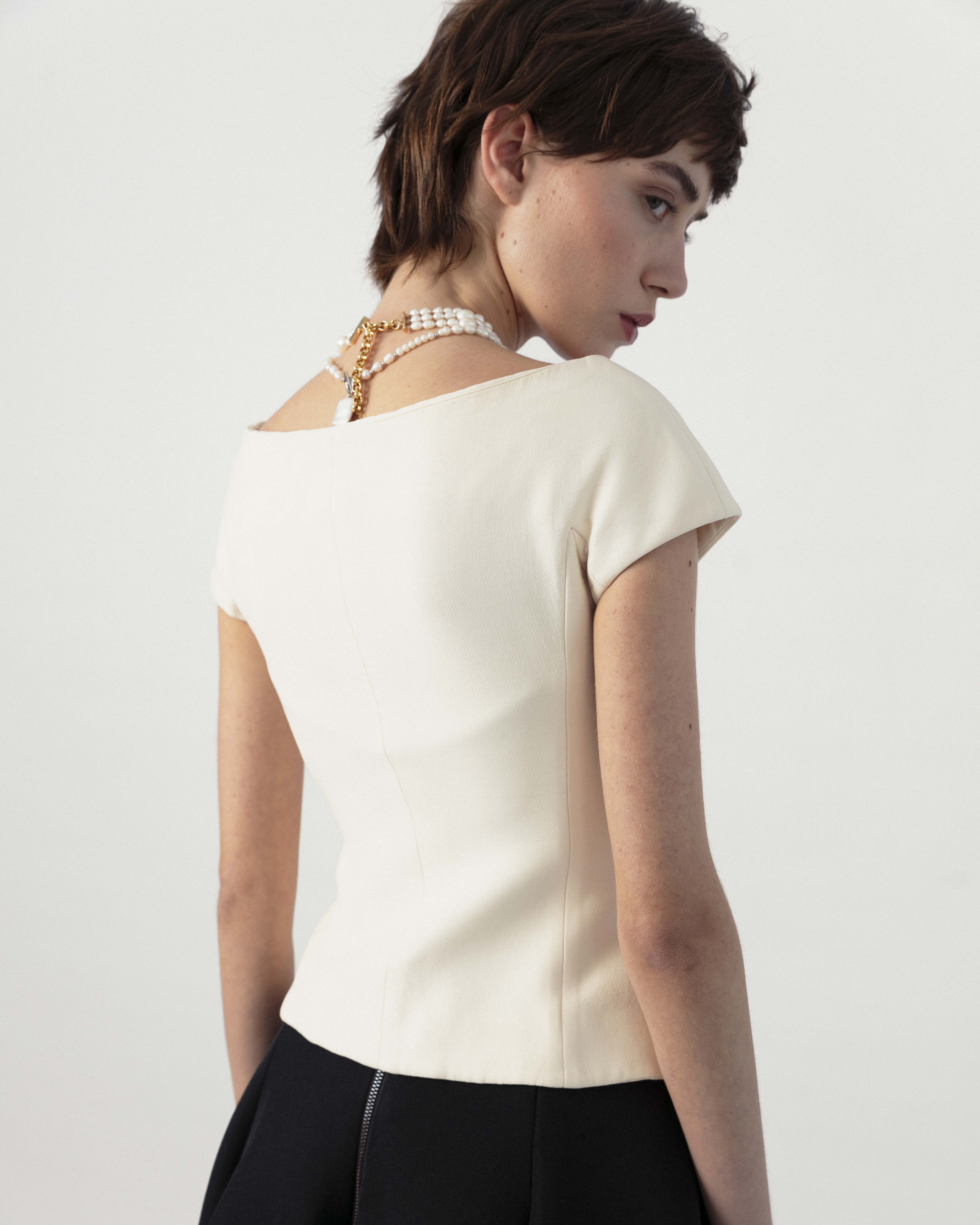 Christian Dior - Off-The-Shoulder Top