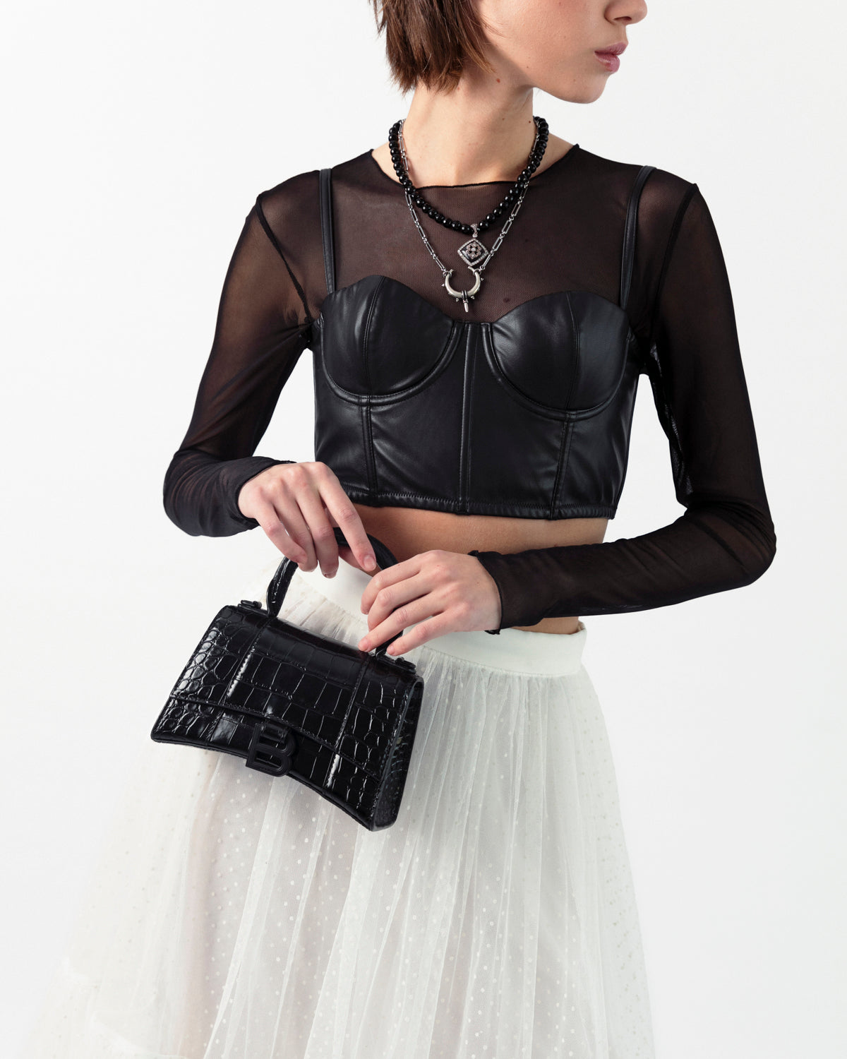 Fleur du Mal - Leather Top