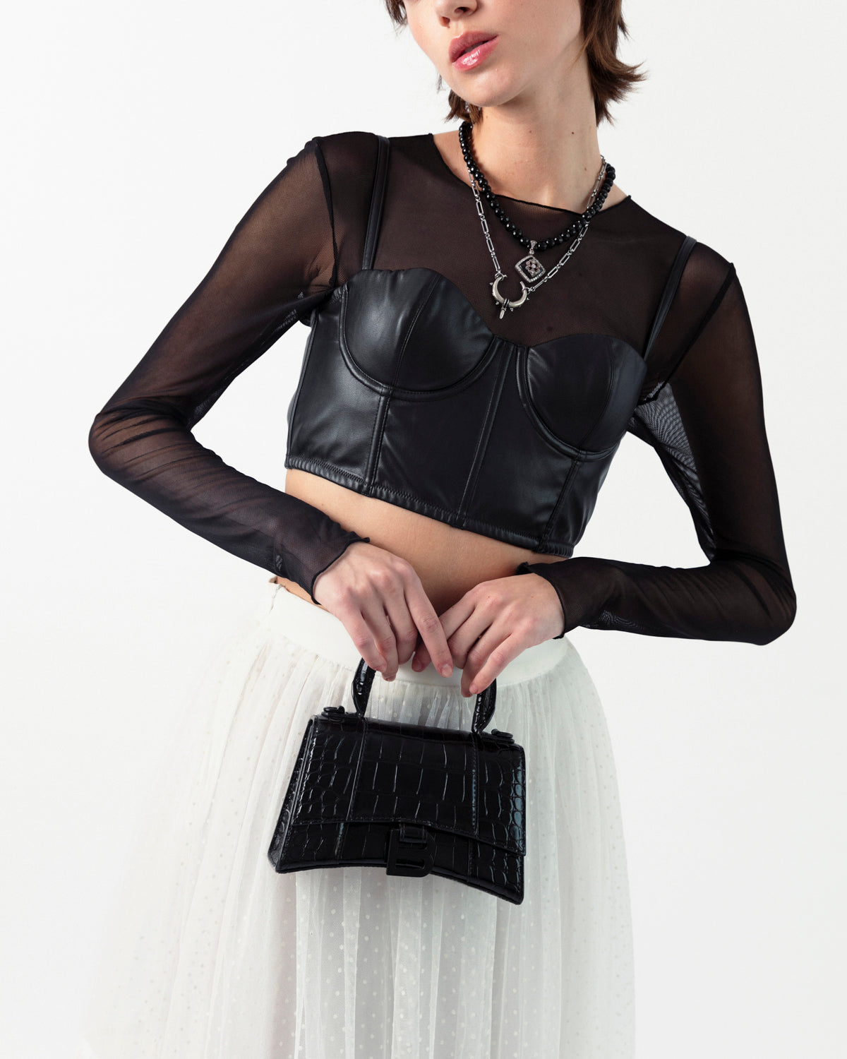 Fleur du Mal - Leather Top