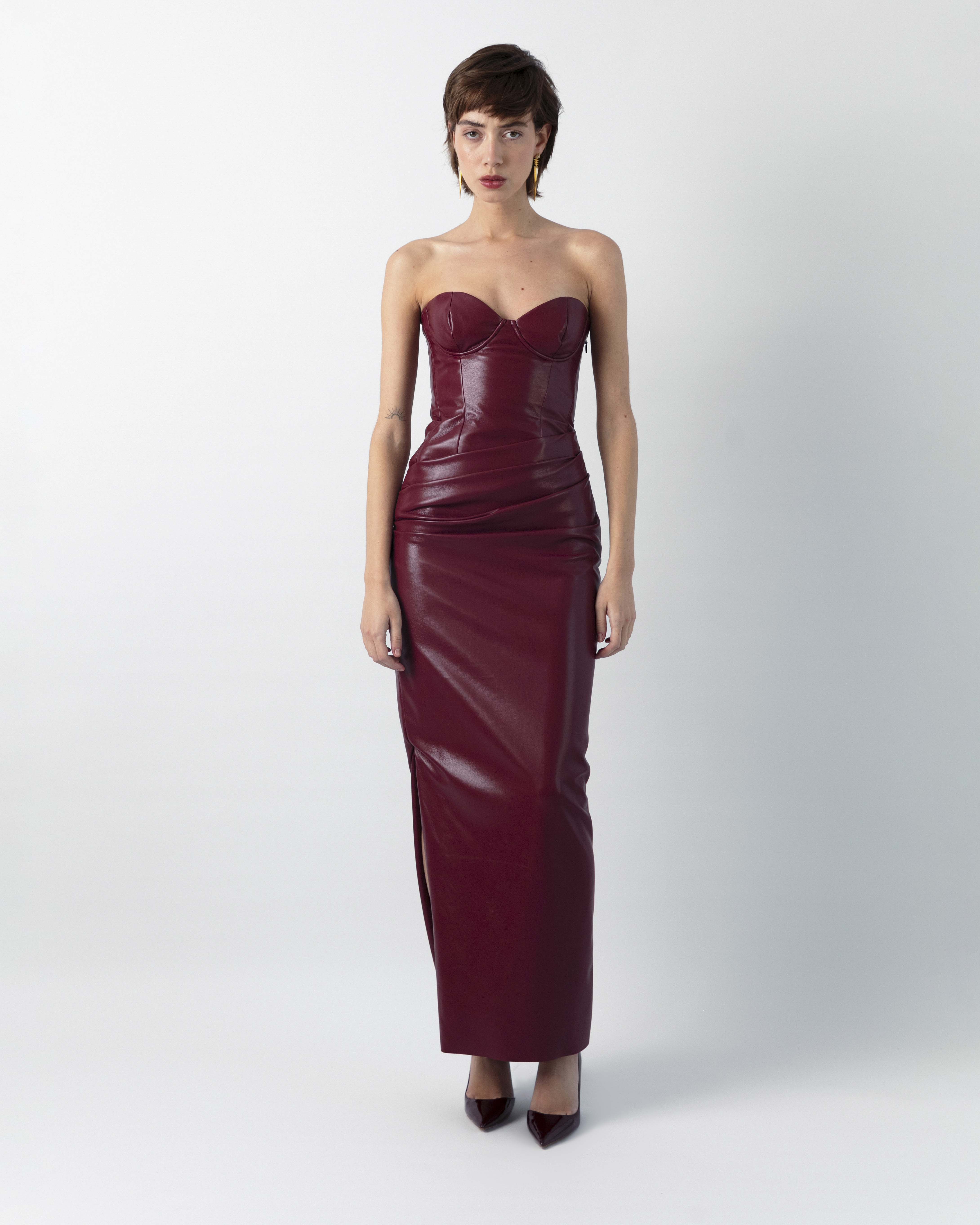 House of CB - Leather Dress