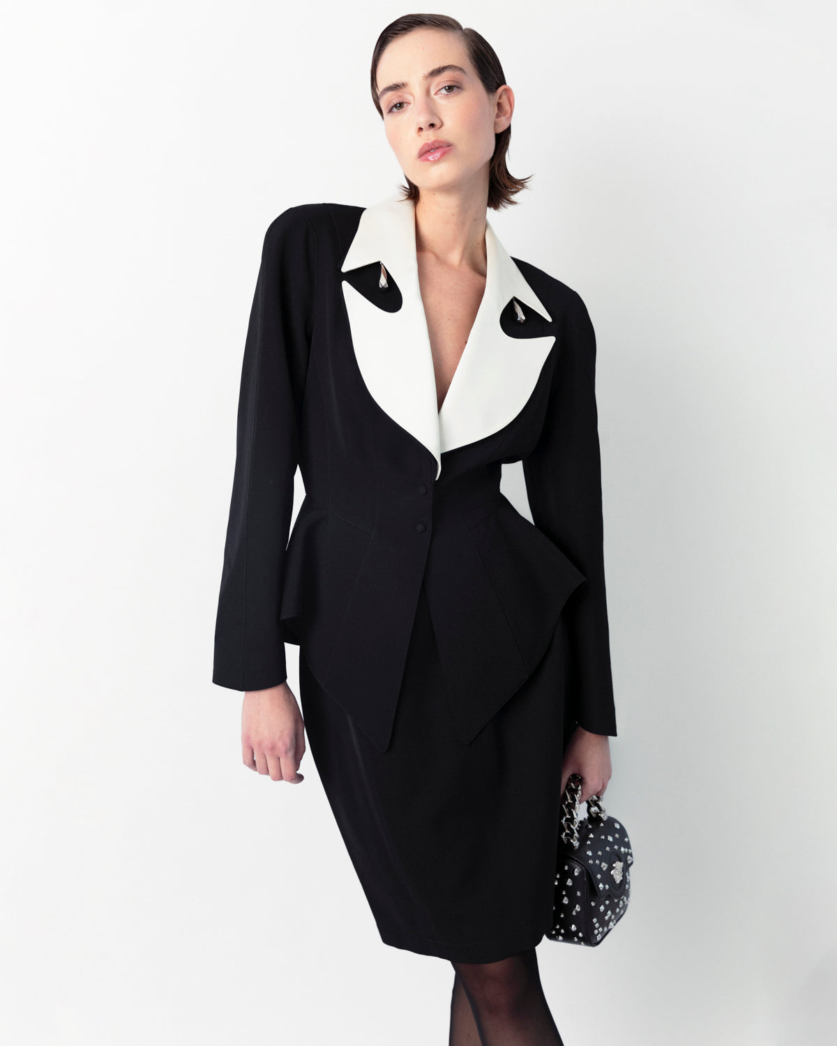 Thierry Mugler - Black & White Suit