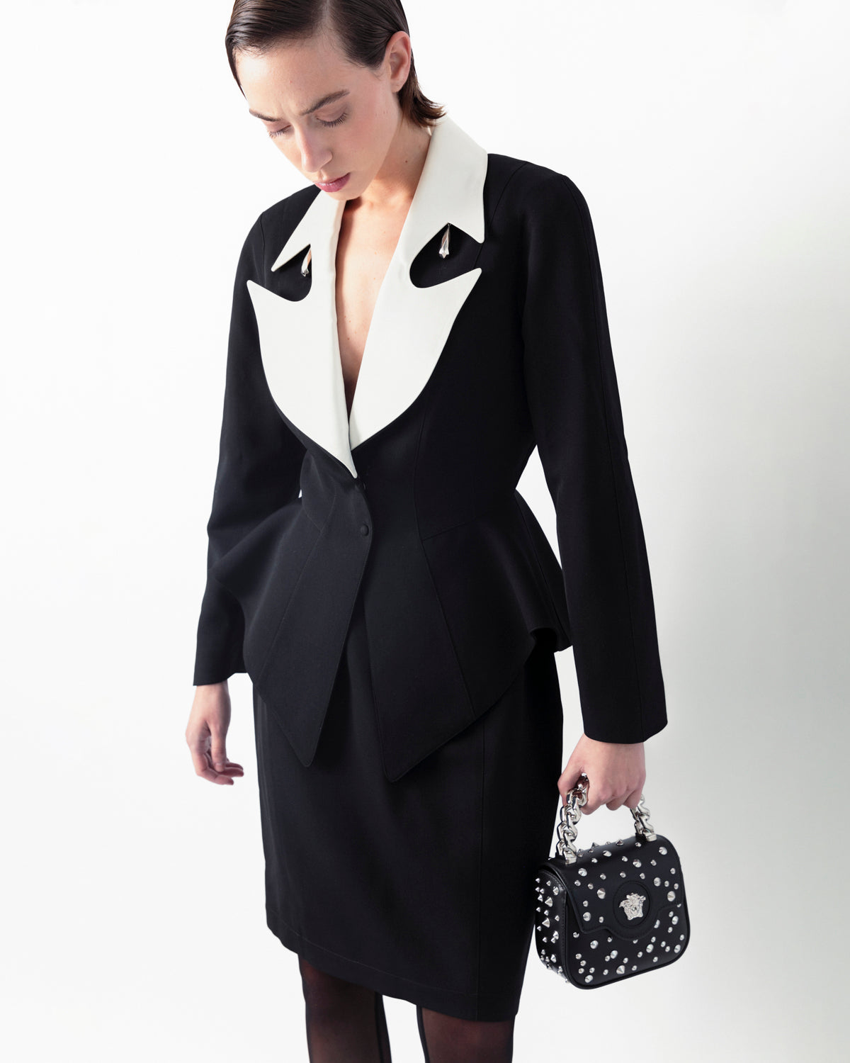 Thierry Mugler - Black & White Suit