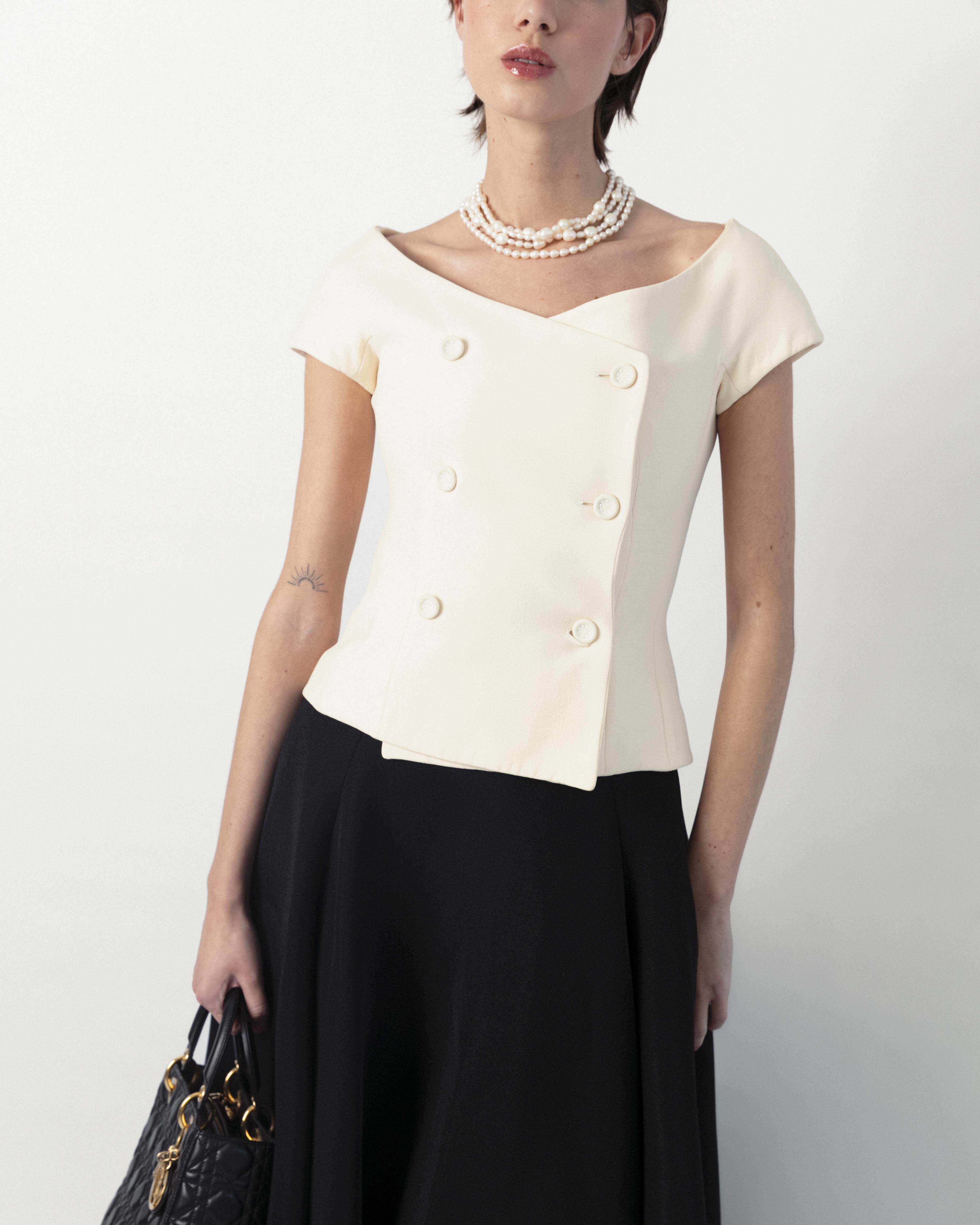 Christian Dior - Off-The-Shoulder Top