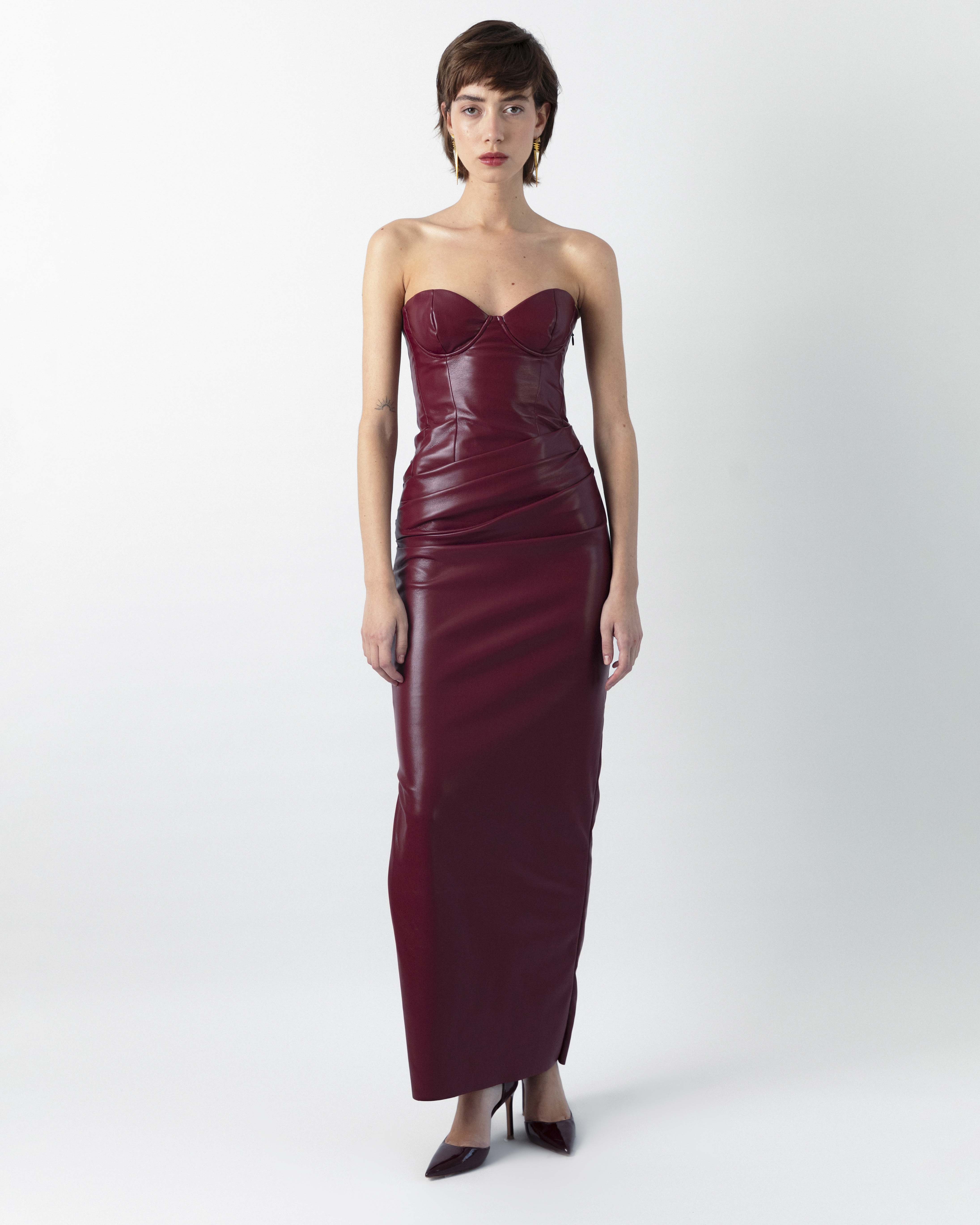 House of CB - Leather Dress