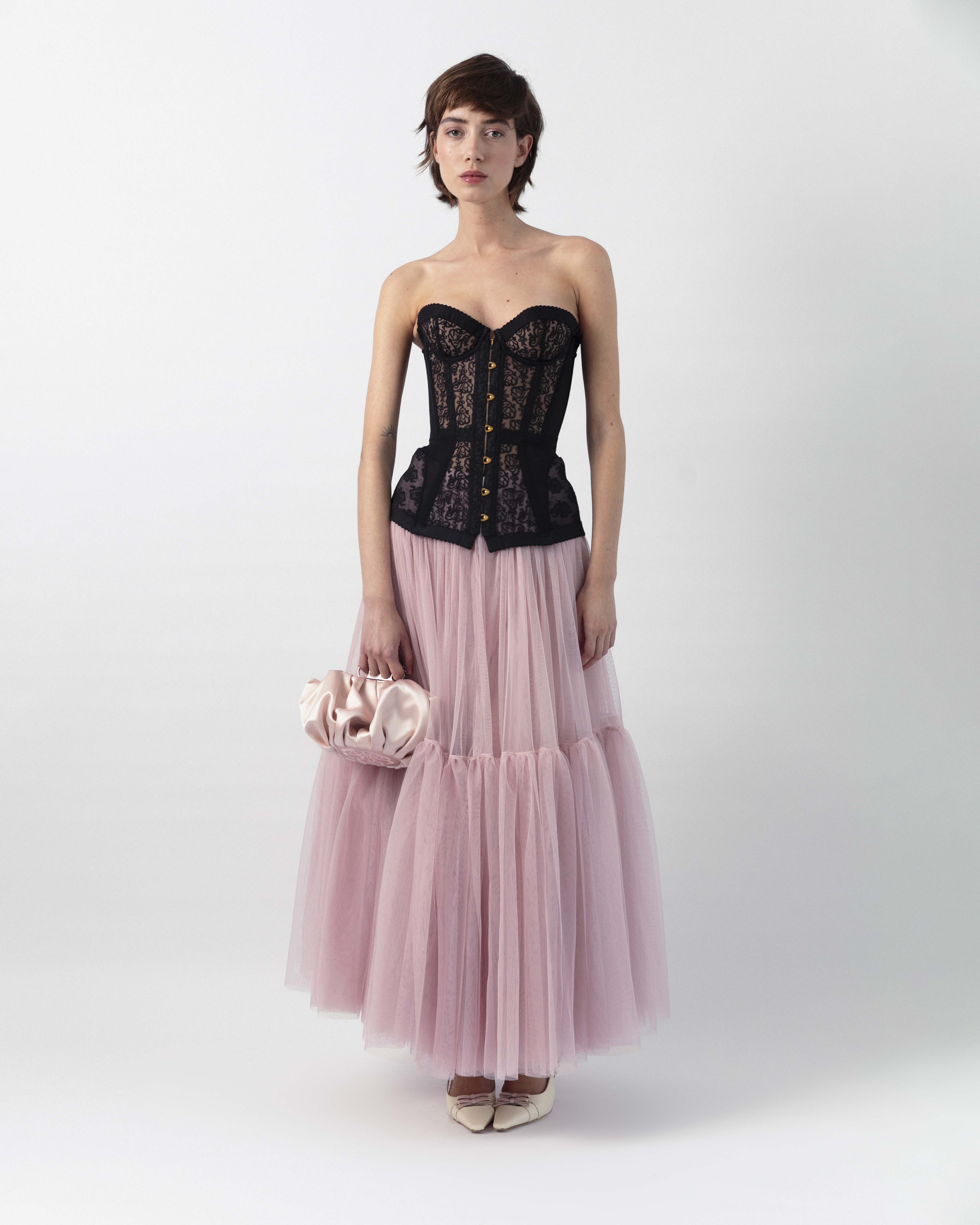 RNR - Nude Tulle Skirt