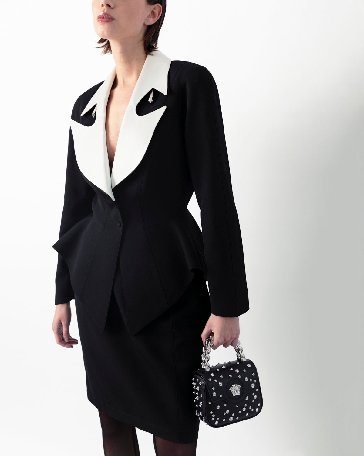Thierry Mugler - Black & White Suit
