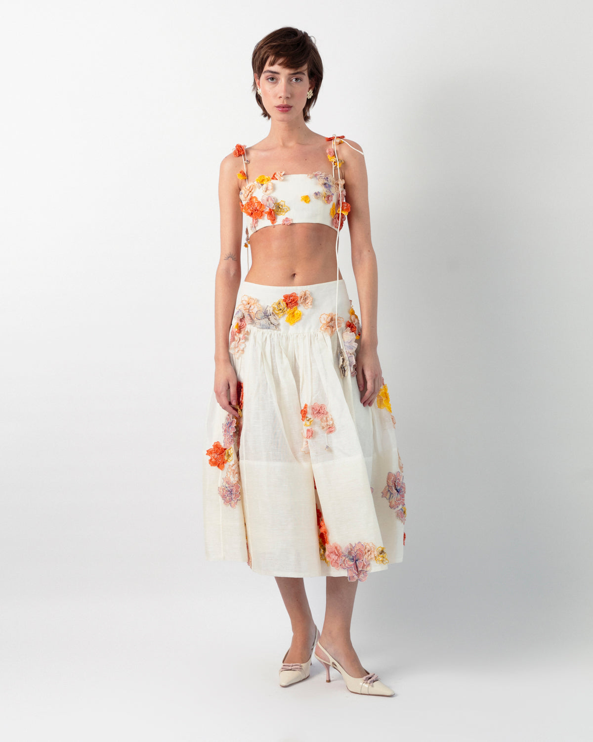 Zimmermann - Top and Skirt Set
